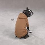 Fleece Lined Dog Hoodie Size-See Chart Below: Small / Medium: 14