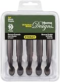 Stanley Home Designs 824425 Spoon Pull 10-Pack, Oil-Rubbed Bronze