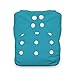 Thirsties Snap Natural One Size All in One, Ocean Blue Diapers
