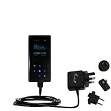 International Wall / AC Charger for the Samsung Yepp YP-K5 2GB - Gomadic Brand w/ TipExchange Technology