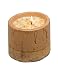 Rich Hazlenut Soy Candle in Wheat Glazed Ceramic Pot (Small Round)