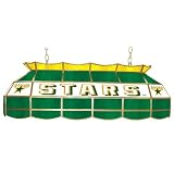 NHL Dallas Stars Stained Glass 40 inch Lighting Fixture