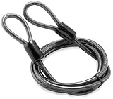 UPC 887337000510 product image for Bully Locks 10MM Straight Braided Cable W/Loops 7 Feet 8002 132203 | upcitemdb.com