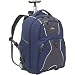 High Sierra Freewheel Wheeled Book Bag Backpack, Navy/Charcoal/Black