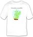 T-shirt with plant, aquarium