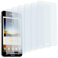 6x mumbi Displayschutzfolie Samsung Galaxy Note Displayschutz