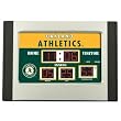 Oakland Athletics Scoreboard Desk Clock 6.5"x9" Scoreboard Desk Clock- Oakland As - MLB Baseball Fan Shop Sports Team Merchandise