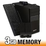 Acer Aspire M3201-EF8450A AMD Desktop PC - AMD Phenom X3 8450 2.1GHz, 3GB DDR2, 320GB SATA II, DVDRW, ATI Radeon Graphics, HDMI, VGA, Card Reader, Gigabit LAN, Vista Home Premium