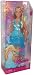 Barbie and Friends 2008 Fashion 12 Inch Doll - Barbie with Blue Dress, Purse and Hair Brush