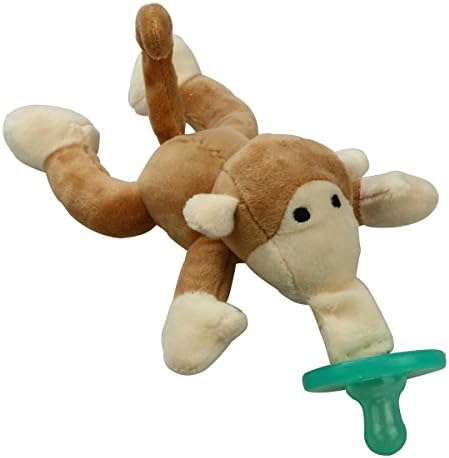 JessieBaby Plush Toy Infant Pacifier - Monkey