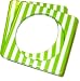 Striped Square Bangle Bracelets - Green Emitations