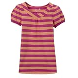 Toddler Girls' Circo® Allover Stripe Tunic - Pink Foil