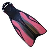 Oceanic V-Flex Snorkeling Fins - Pink - Small Medium