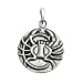 Sterling Silver Cancer Zodiac Pendant