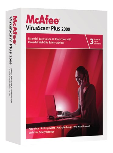 McAfee VirusScan Plus 2009 - 3 User (PC)