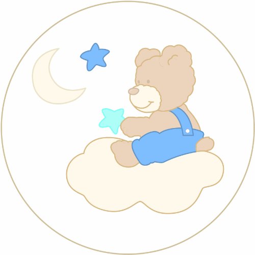 Imagen 2 de Roba 8946 P39 blau - Cuna mecedora 90x40cm