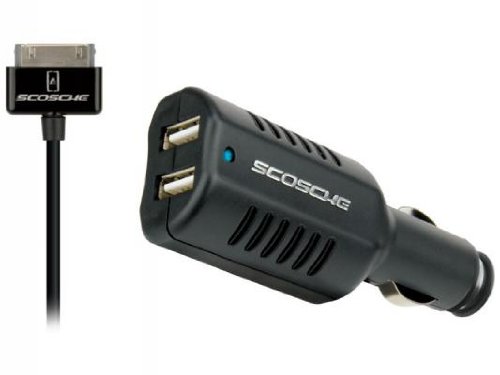 Scosche Dual USB Car connector cable