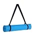 Yoga Mat with Carrying Sling Eco Friendly Anti Slip Yoga Mat With Extra Thickness Skid-less Mat for Pilates, Exercises, Aerobics, Yoga 72" x 24" x 1/4", Glacier Blue
