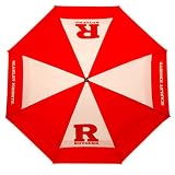 Rutgers Scarlet Knights 62 Team Logo Golf Umbrella - Golf