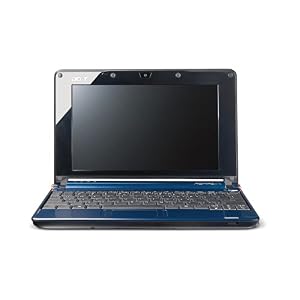 Acer Aspire One AOA150-1784 8.9-Inch Sapphire Blue Netbook - 6.5 Hour Battery Life