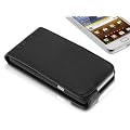 KAVAJ Ledertasche Case "New York" f�r Samsung Galaxy S II (i9100) S2 schwarz