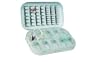 Okuma Traditional Silver Aluminum 10 Window Fly Box with Clips