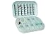 Okuma Traditional Silver Aluminum 10 Window Fly Box with Clips