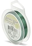 Artistic Wire 28-Gauge Green Wire, 40-Yards
