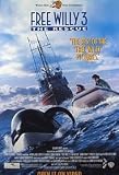 FREE WILLY 3-THE RESCUE ORIGINAL VIDEO POSTER 27X41