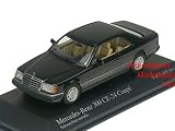 Review Minichamps 400037020 / Mercedes-Benz 300 CE (1990) in Black (1:43 scale) Diecast Model Car