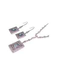 Nickel Free Sterling Silver Pendant & Earring Sets Antique Set Earring And Necklace