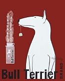 Bull Terrier Tea Art Print Poster By Ken Bailey, 22  x 28 
