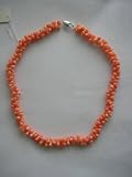 Handmade Pink Coral Necklace