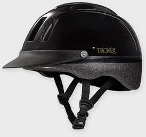 Troxel Sport Schooling Horse Riding Helmet - Black - All Sizes -XS