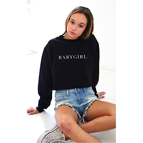 YITAN Women's O Neck Funny Sweatshirt
