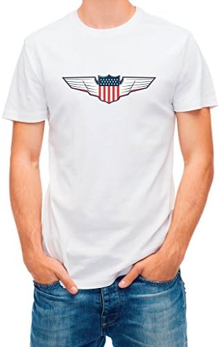 Tshirt Airforce Usa Flag White S