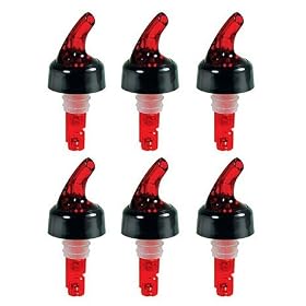 Measured Bottle Pourer - Auto-Measuring 1 oz (30 mL) - Set of 6 