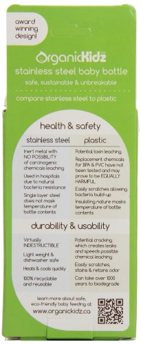 Imagen 2 de Organic Kidz 581 - Biberon, color morado