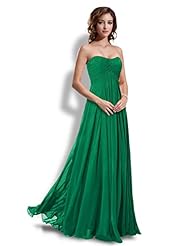 Chiffon Lace-Up Evening Dress/Bridesmaid Dress/Prom Dress 