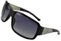 Burberry Sunglasses 8417/S 807, Glossy Black Frame/ Gray Fade Lenses/ Silver Detail