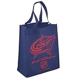 NHL Columbus Blue Jackets Navy Blue Reusable Tote Bag