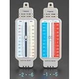 エスコ －４０／＋５０℃最高・最低温度計（アイボリー） EA728AD-6