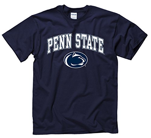 Penn State Nittany Lions Adult Arch and Logo T-Shirt - Navy