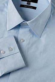 Autograph Pure Cotton Floral Jacquard Shirt