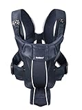 BABYBJเธถRN Baby Carrier Synergy - Dark Blue, Mesh