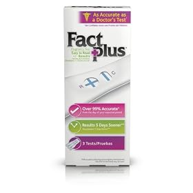 Fact Plus Total Pregnancy Plus/Minus Test Stick (3 Tests)