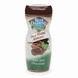 Blue Diamond Mint Dark Chocolate Oven Roasted, 8-Ounce (Pack of 3)