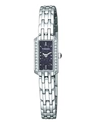 Pulsar Womens PEX541 Crystal Lapis Dial Watch