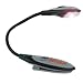 GTMax Black Flexible Clip On LED Book Light