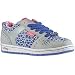 Pastry Women's Glam Pie Athletic Low Top,Blue Giraffe,8.5 M